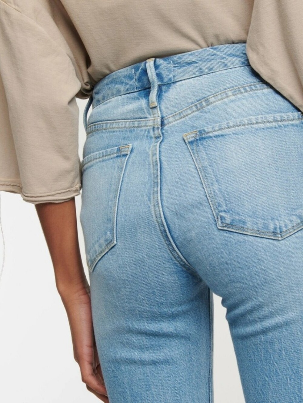 FRAME Le Super High Mini Boot Jeans Demarco Wash High Rise 30 - Picture 6 of 16